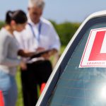 learner driver sign on a car