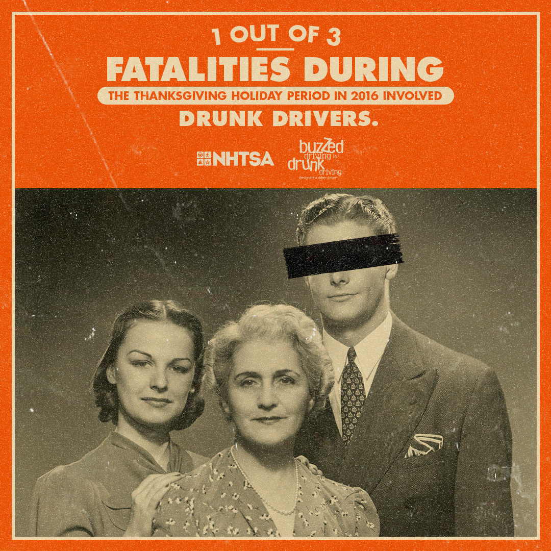 NHTSA Issues Thanksgiving “Drive Sober” Message | Three60 By EDriving